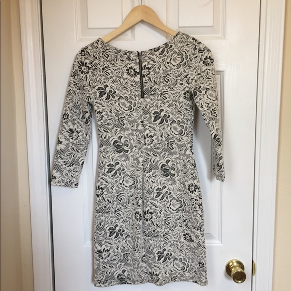 Flor Print Bodycon Dress - Picture 5 of 8